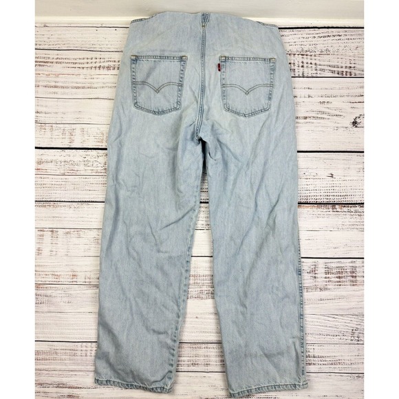 Levi's Women's Size Medium Straight Leg Vintage Denim Overalls Bib 853150016 - Picture 9 of 10